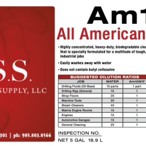 Am1091F - All American Green-B-Clean (55 Gal drum)